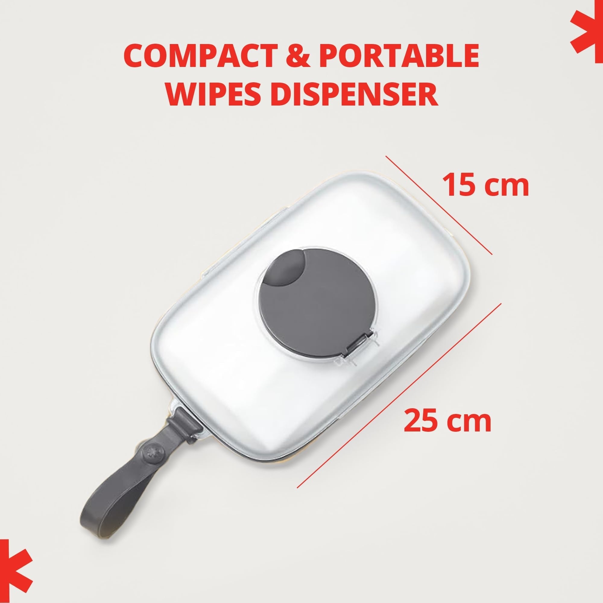 On-the-Go Snug Seal Baby Wipes Case